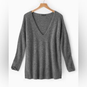 Eileen Fisher Cashmere V-Neck Sweater - Medium